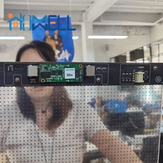 transparent flexible led display
